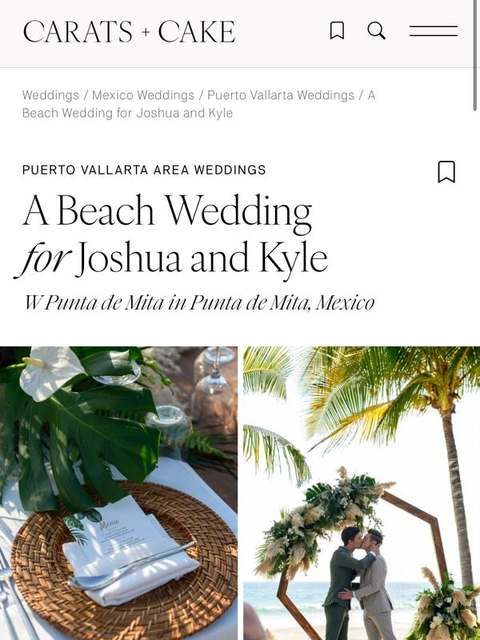 Carats & Cake: W Punta de Mita